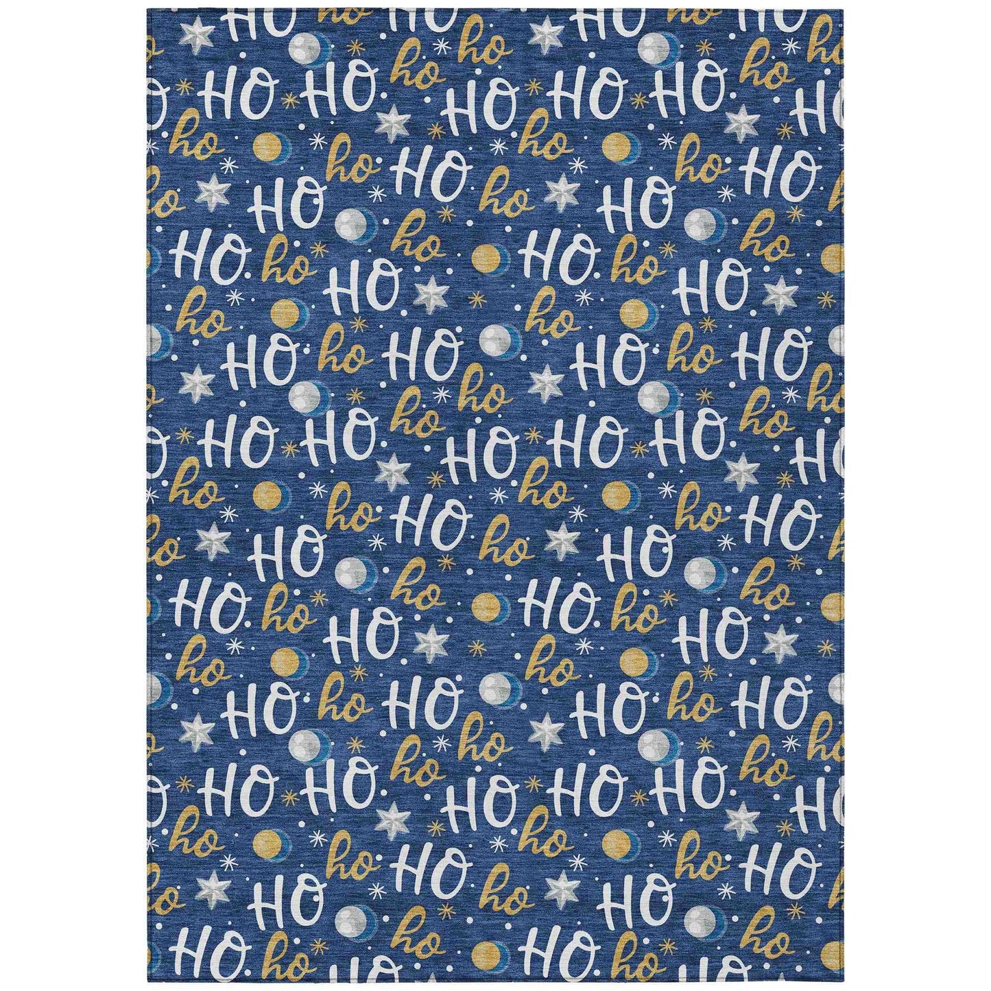 Paelien Blue Washable Indoor-Outdoor Rug