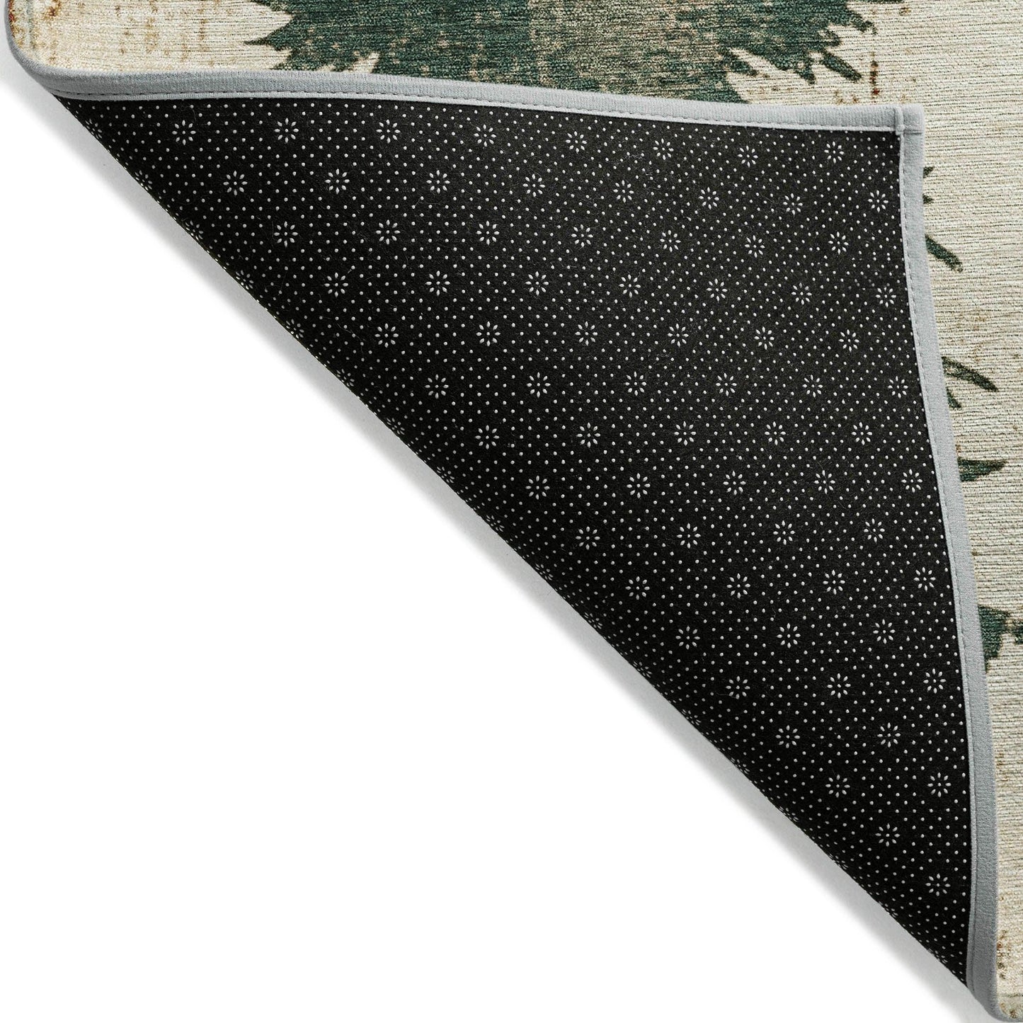 Paelion Ivory Washable Indoor-Outdoor Rug