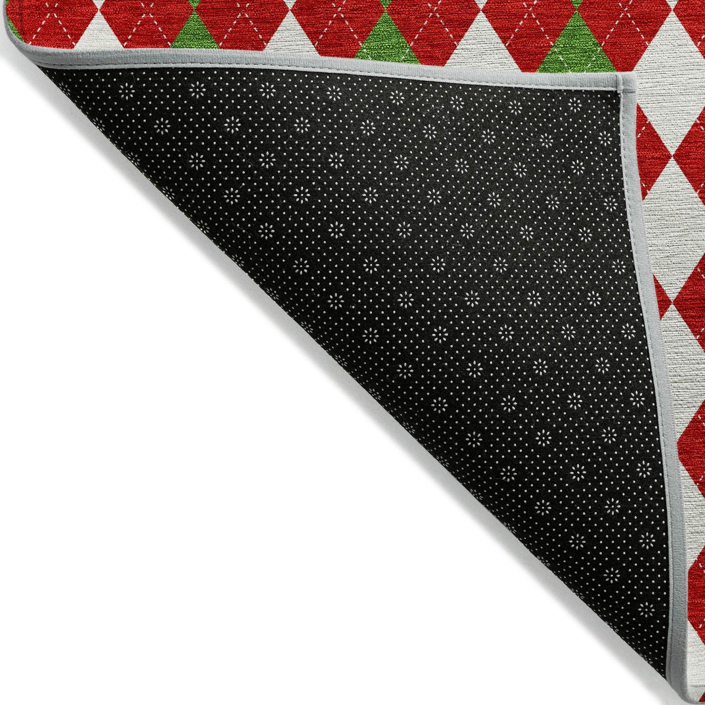 Paelira Red Washable Indoor-Outdoor Rug