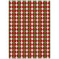 Paelira Red Washable Indoor-Outdoor Rug