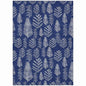 Paelius Blue Washable Indoor-Outdoor Rug