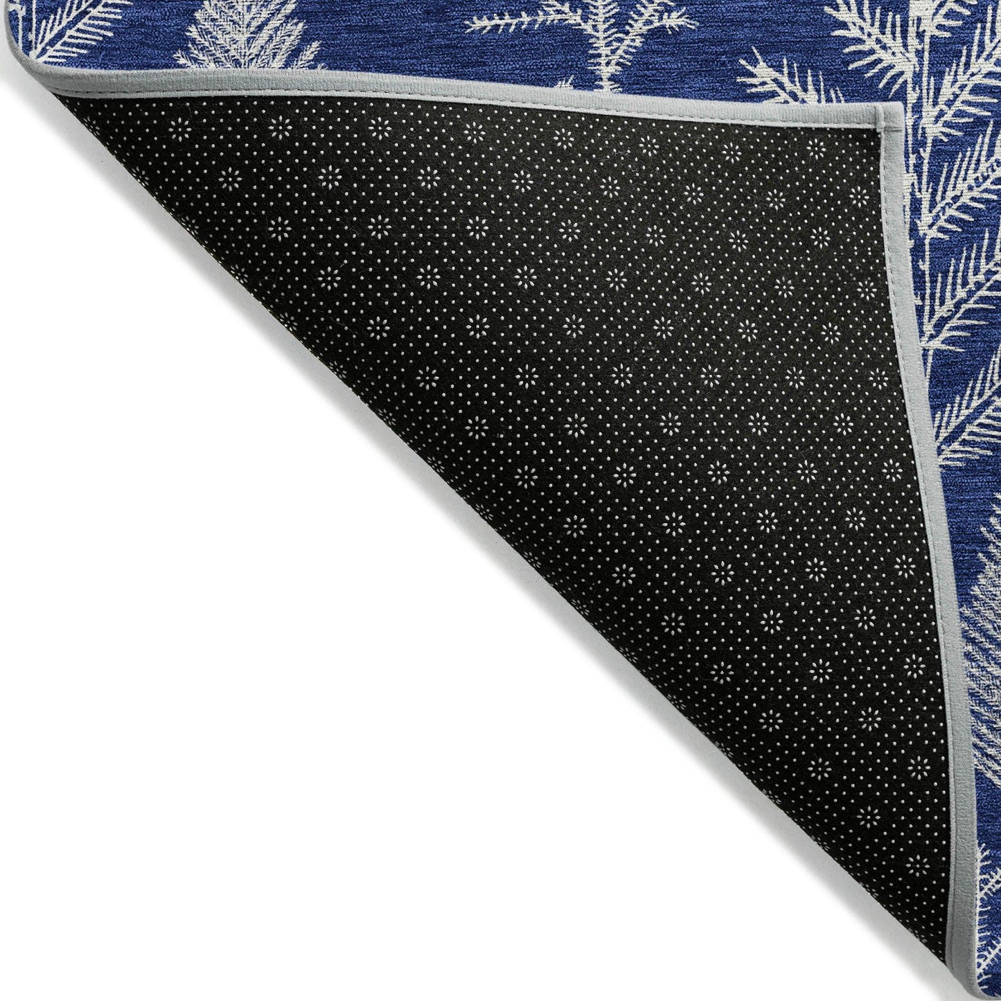 Paelius Blue Washable Indoor-Outdoor Rug