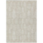 Paelius Brown Washable Indoor-Outdoor Rug