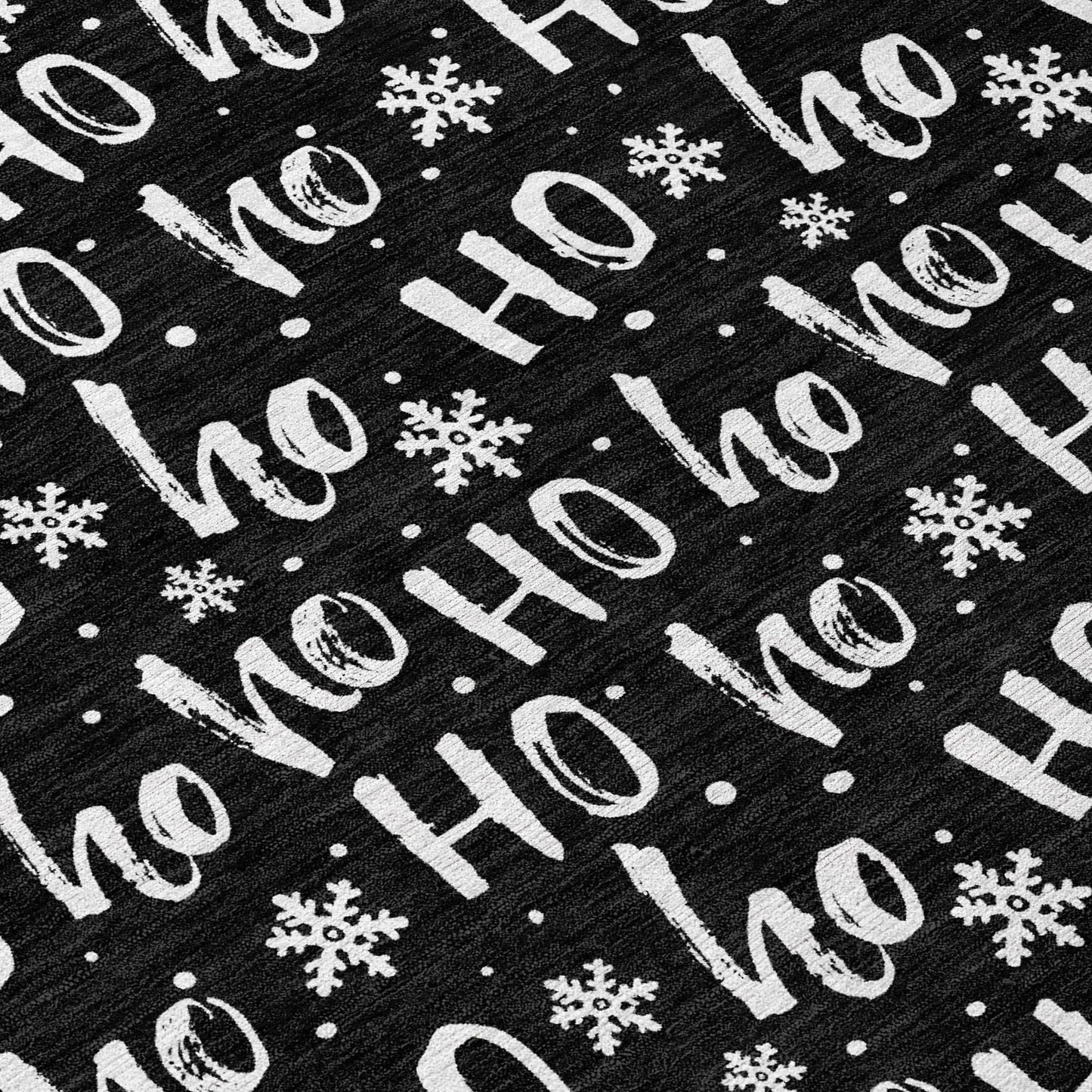 Paelon Black Washable Indoor-Outdoor Rug