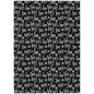 Paelon Black Washable Indoor-Outdoor Rug