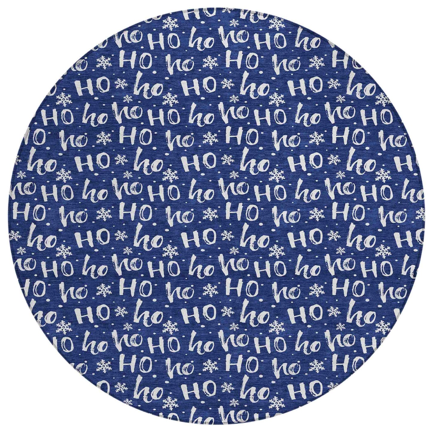 Paelon Blue Washable Indoor-Outdoor Rug