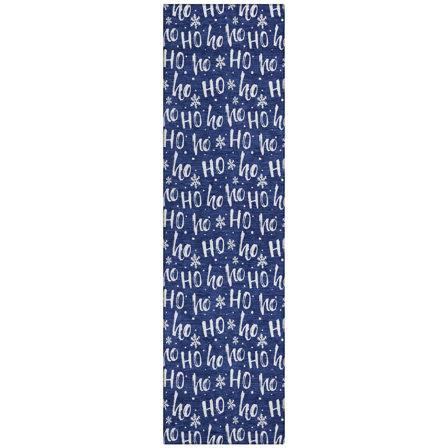 Paelon Blue Washable Indoor-Outdoor Rug