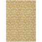 Paelon Gold Washable Indoor-Outdoor Rug