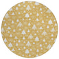 Paelor Gold Washable Indoor-Outdoor Rug