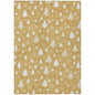 Paelor Gold Washable Indoor-Outdoor Rug