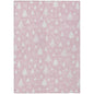 Paelor Pink Washable Indoor-Outdoor Rug