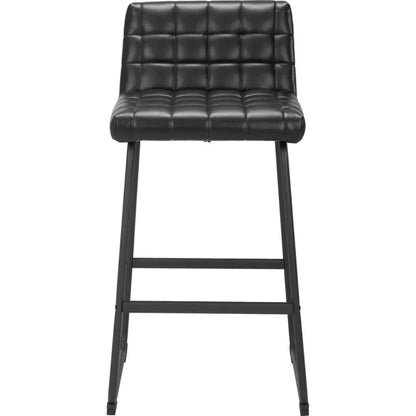 Pago Barstool (Set of 2) Black - LOOMLAN - Zuo Modern - Bar Stools