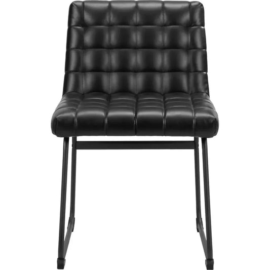 Pago Faux Leather Dining Chair 2PC - LOOMLAN - Zuo Modern - Dining Chairs