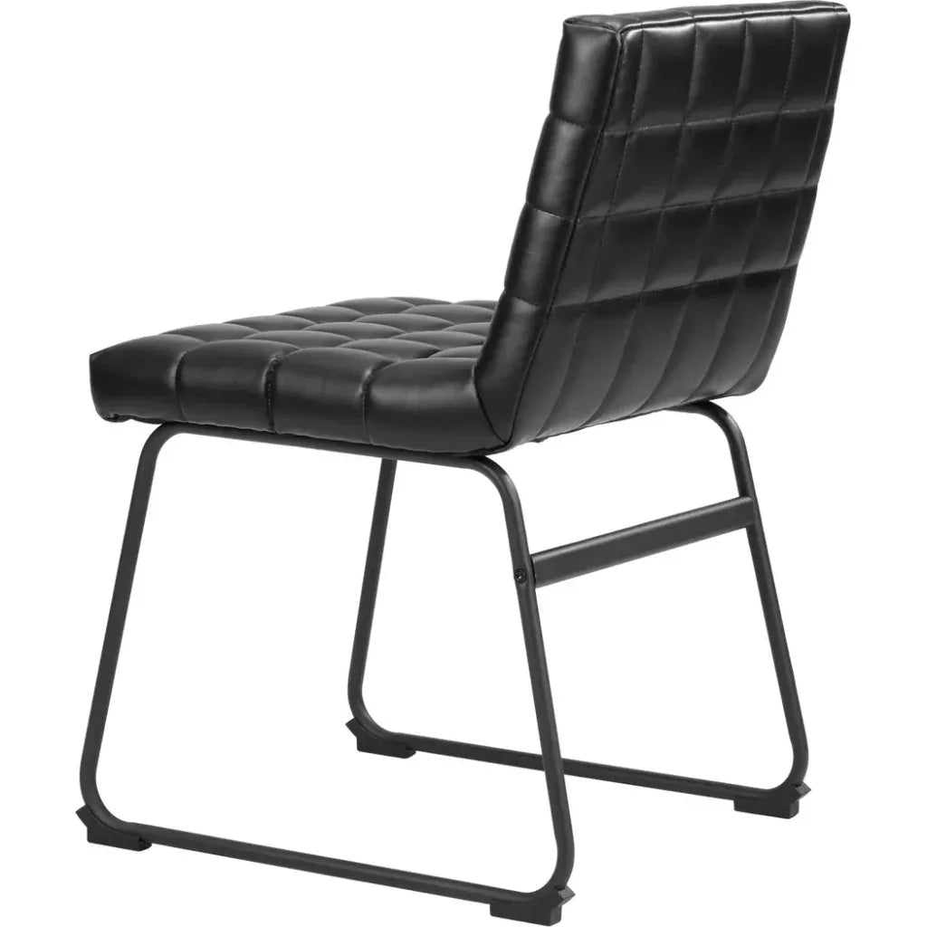 Pago Faux Leather Dining Chair 2PC - LOOMLAN - Zuo Modern - Dining Chairs