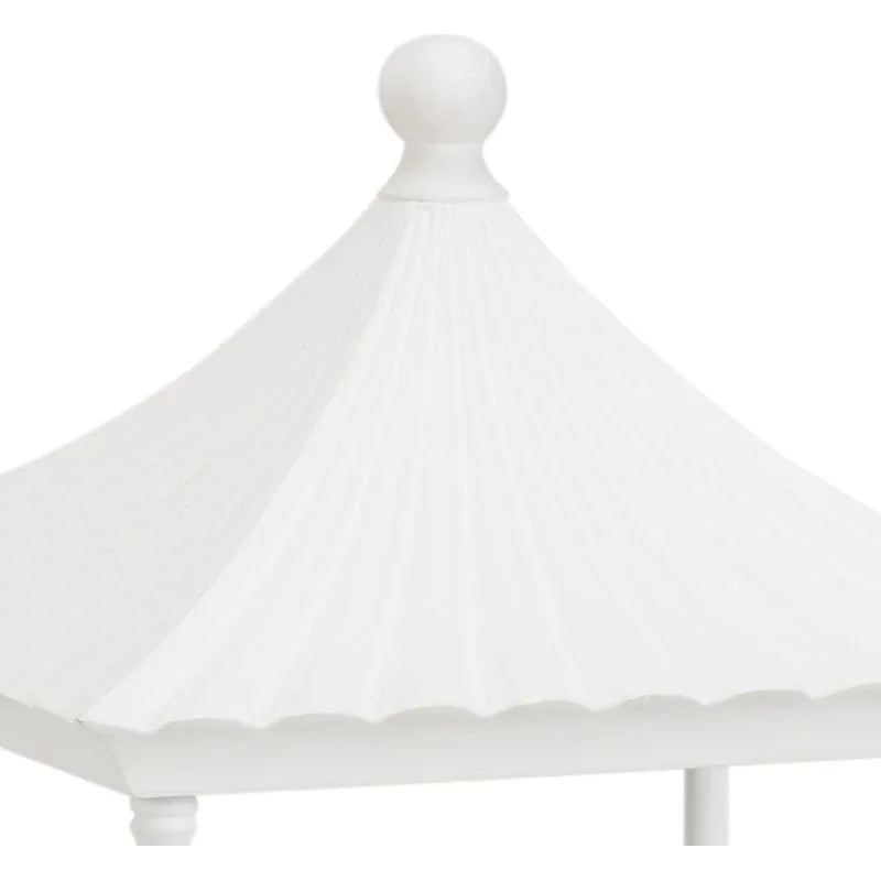 Pagoda Elegance White Shelf - LOOMLAN - Chelsea House - Etageres