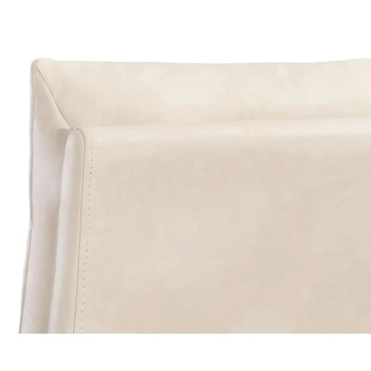 Paige Leather Comfortable Counter Stool - LOOMLAN - SUNPAN - Counter Stools