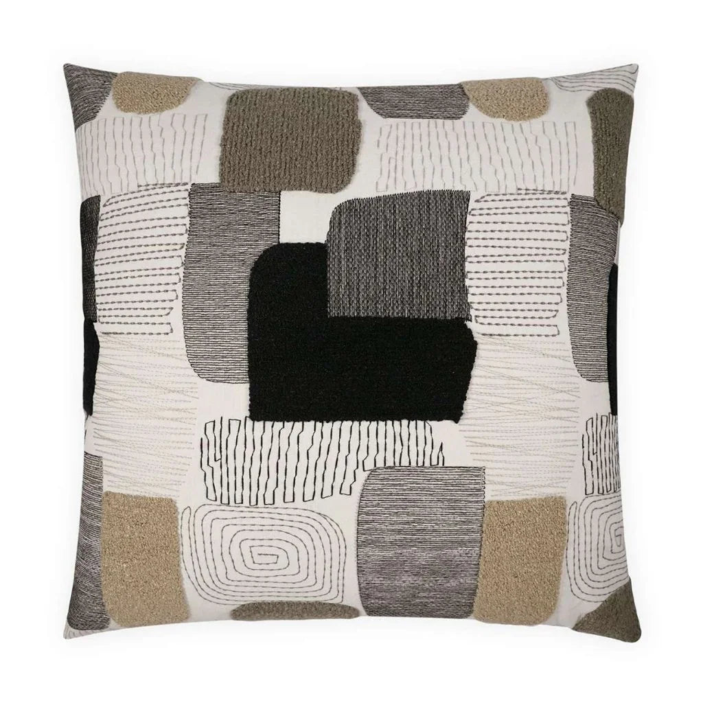 Paintbox Handmade Cotton Throw Pillow - LOOMLAN - D.V. Kap - Throw Pillows