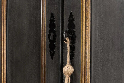 Painted Directoire Style Wooden Bookcase - LOOMLAN - Sarreid - Bookcases