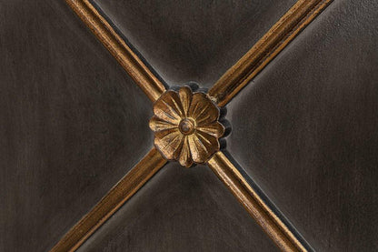 Painted Directoire Style Wooden Bookcase - LOOMLAN - Sarreid - Bookcases