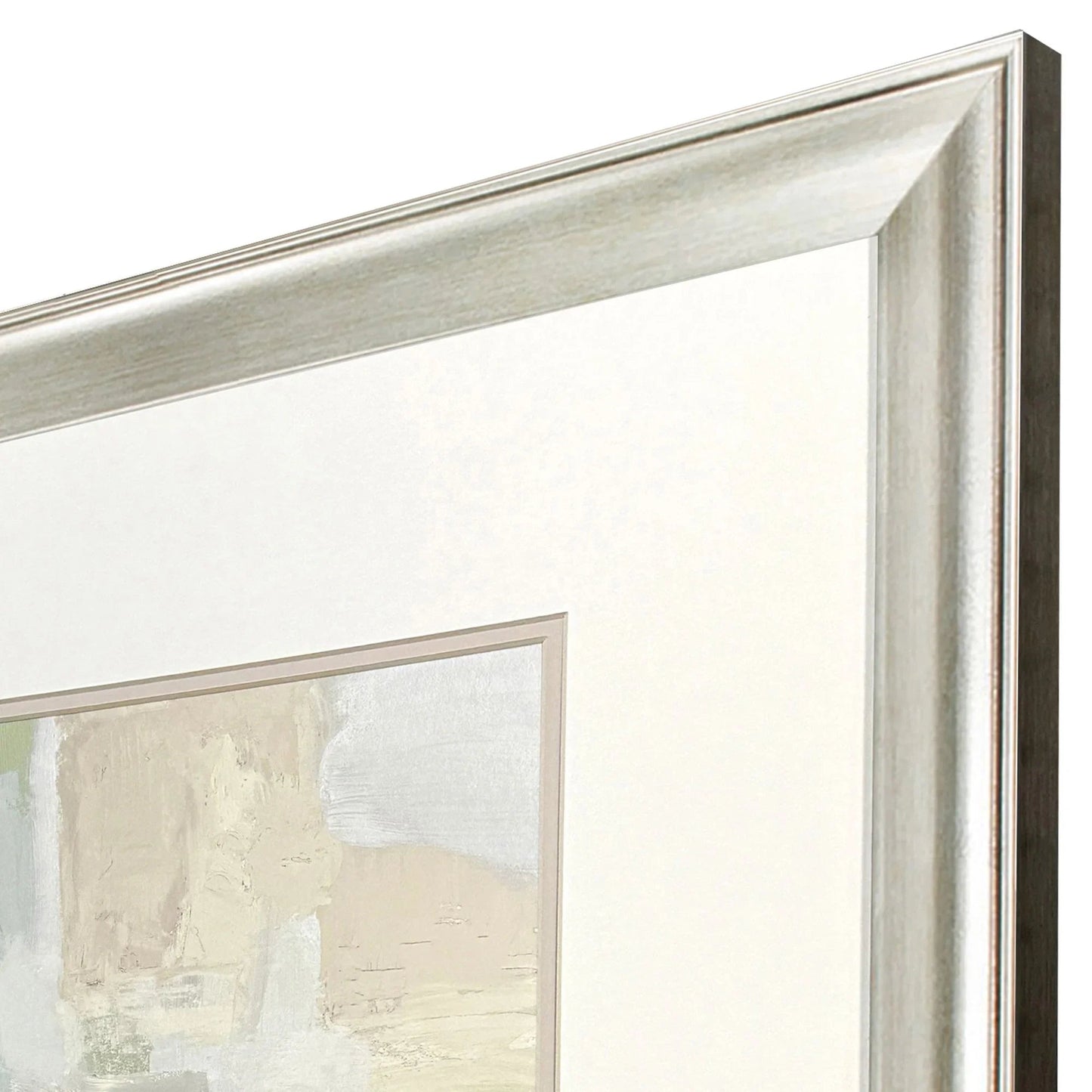 Painted Sketch Green Framed Wall Art 2PC