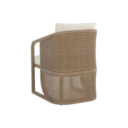 Palermo Fabric Outdoor Dining Armchair-Outdoor Dining Chairs-SUNPAN-LOOMLAN