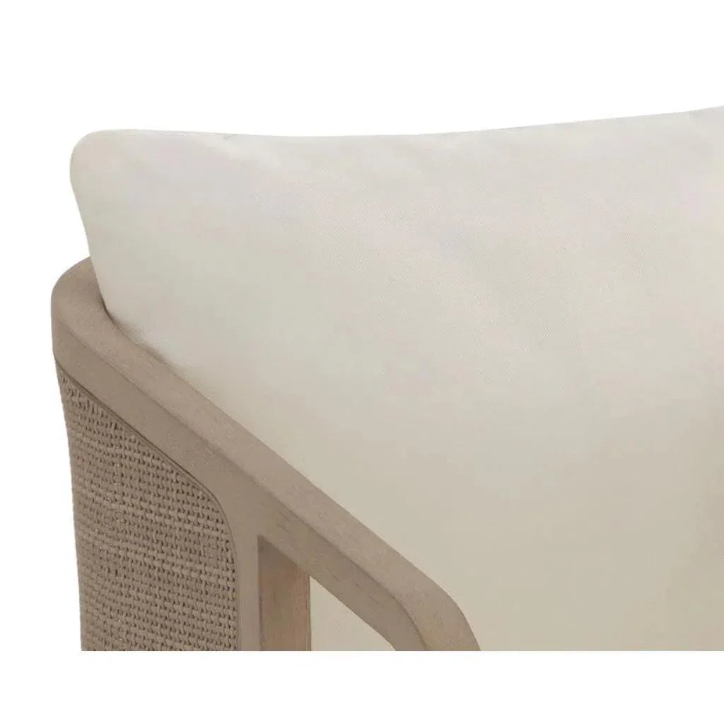 Palermo Fabric Outdoor Dining Armchair-Outdoor Dining Chairs-SUNPAN-LOOMLAN