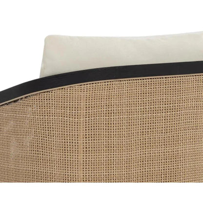 Palermo Fabric Outdoor Dining Armchair-Outdoor Dining Chairs-SUNPAN-LOOMLAN