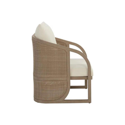 Palermo Fabric Outdoor Lounge Chair-Outdoor Lounge Chairs-SUNPAN-LOOMLAN