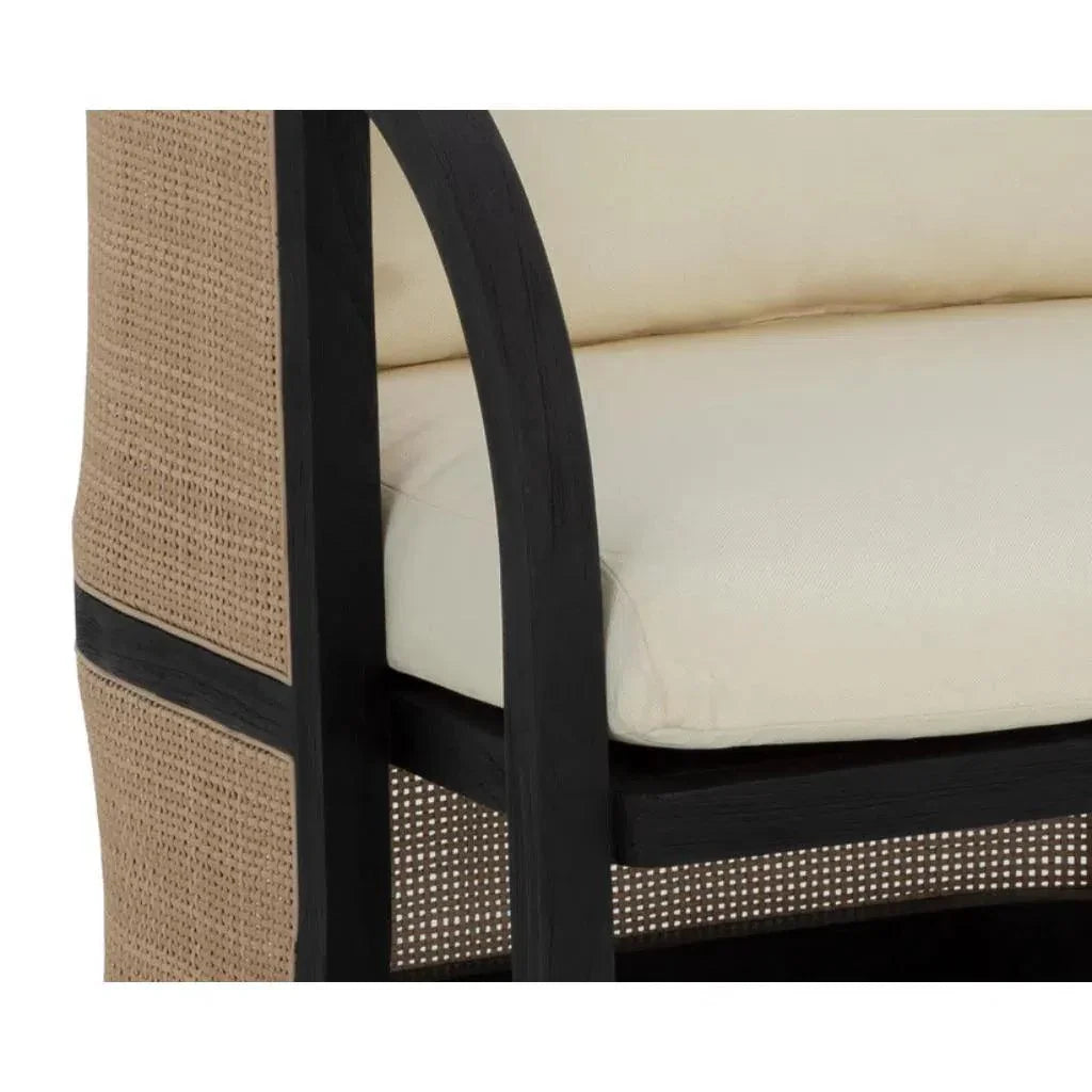 Palermo Fabric Outdoor Lounge Chair-Outdoor Lounge Chairs-SUNPAN-LOOMLAN