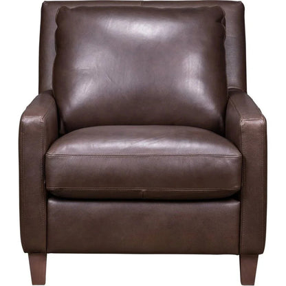 Palermo Luxurious Leather Comfort Chair - LOOMLAN - Club Chairs
