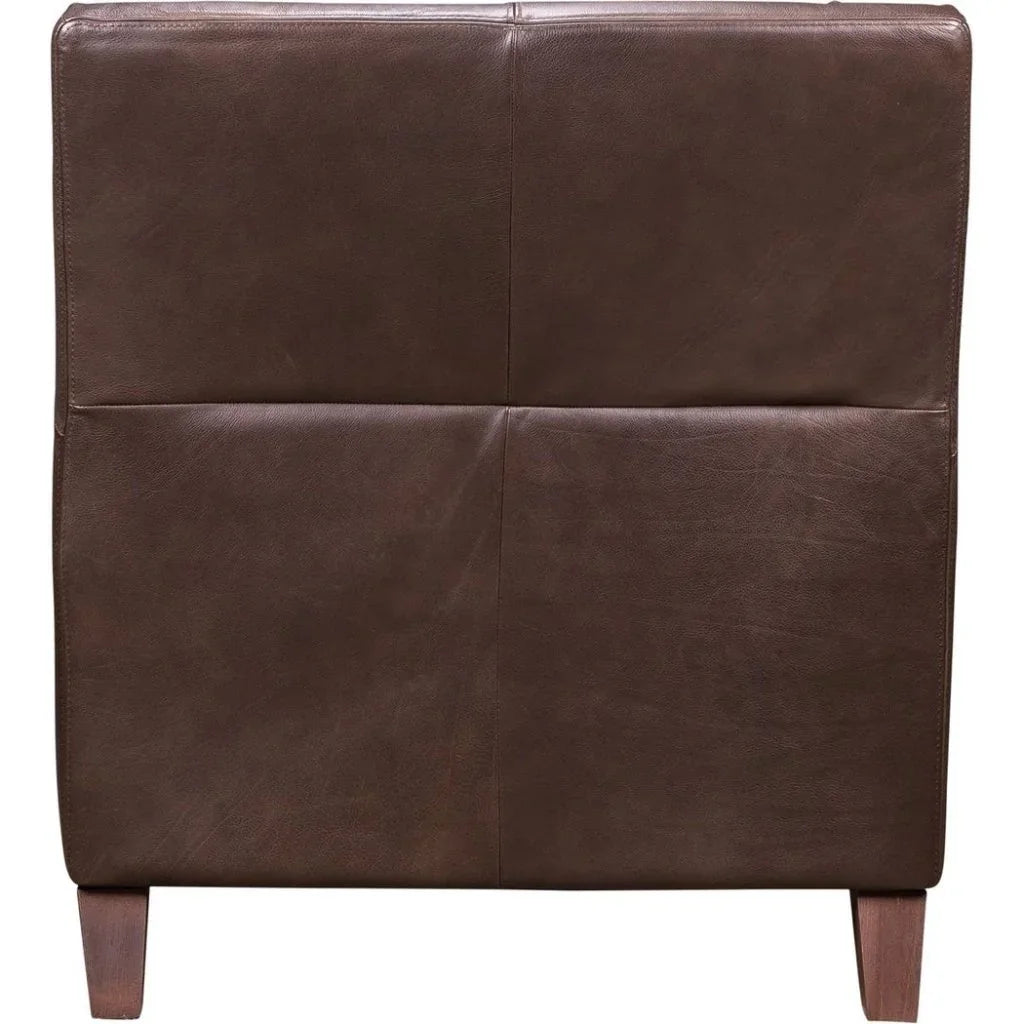 Palermo Luxurious Leather Comfort Chair - LOOMLAN - Club Chairs