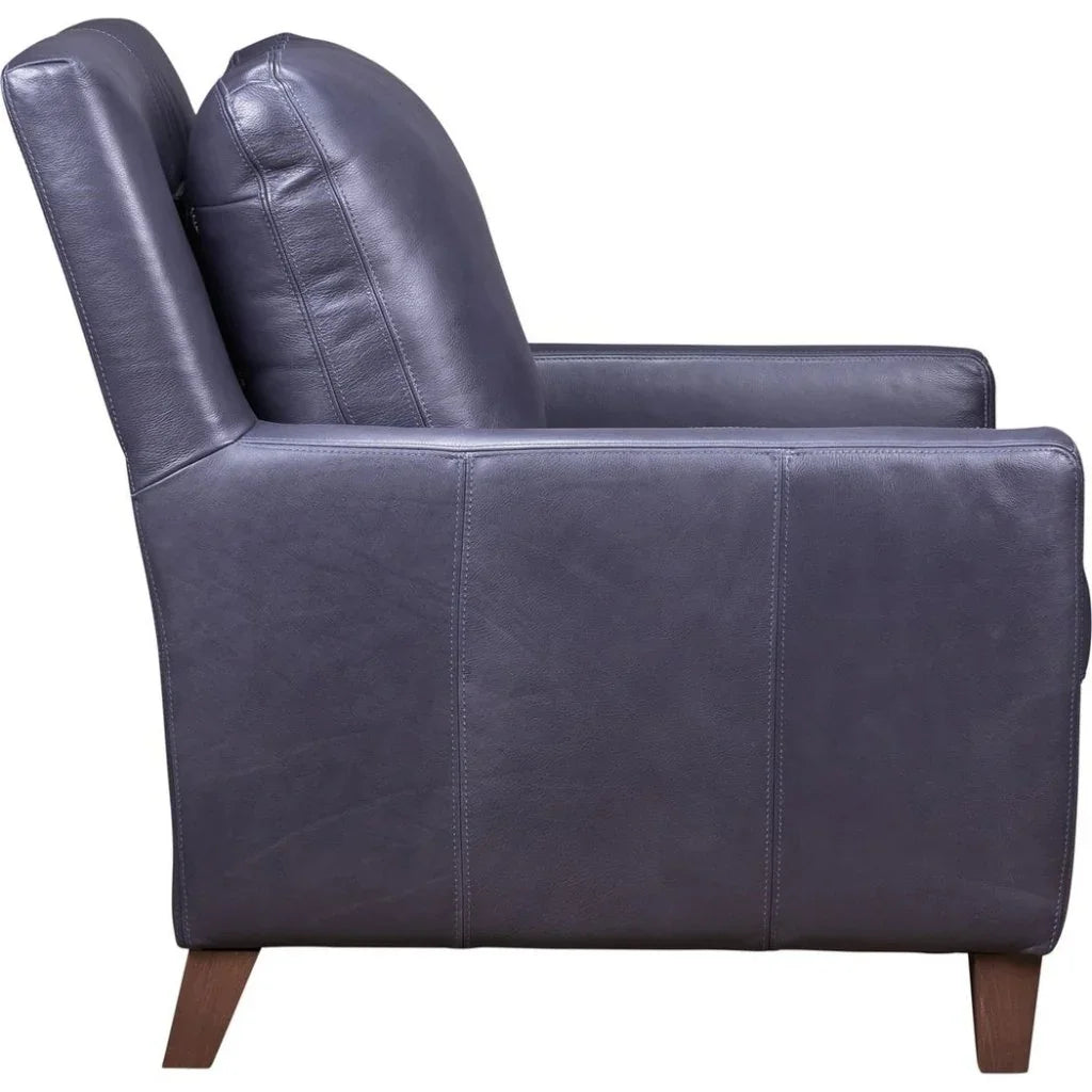 Palermo Luxurious Leather Comfort Chair - LOOMLAN - Club Chairs