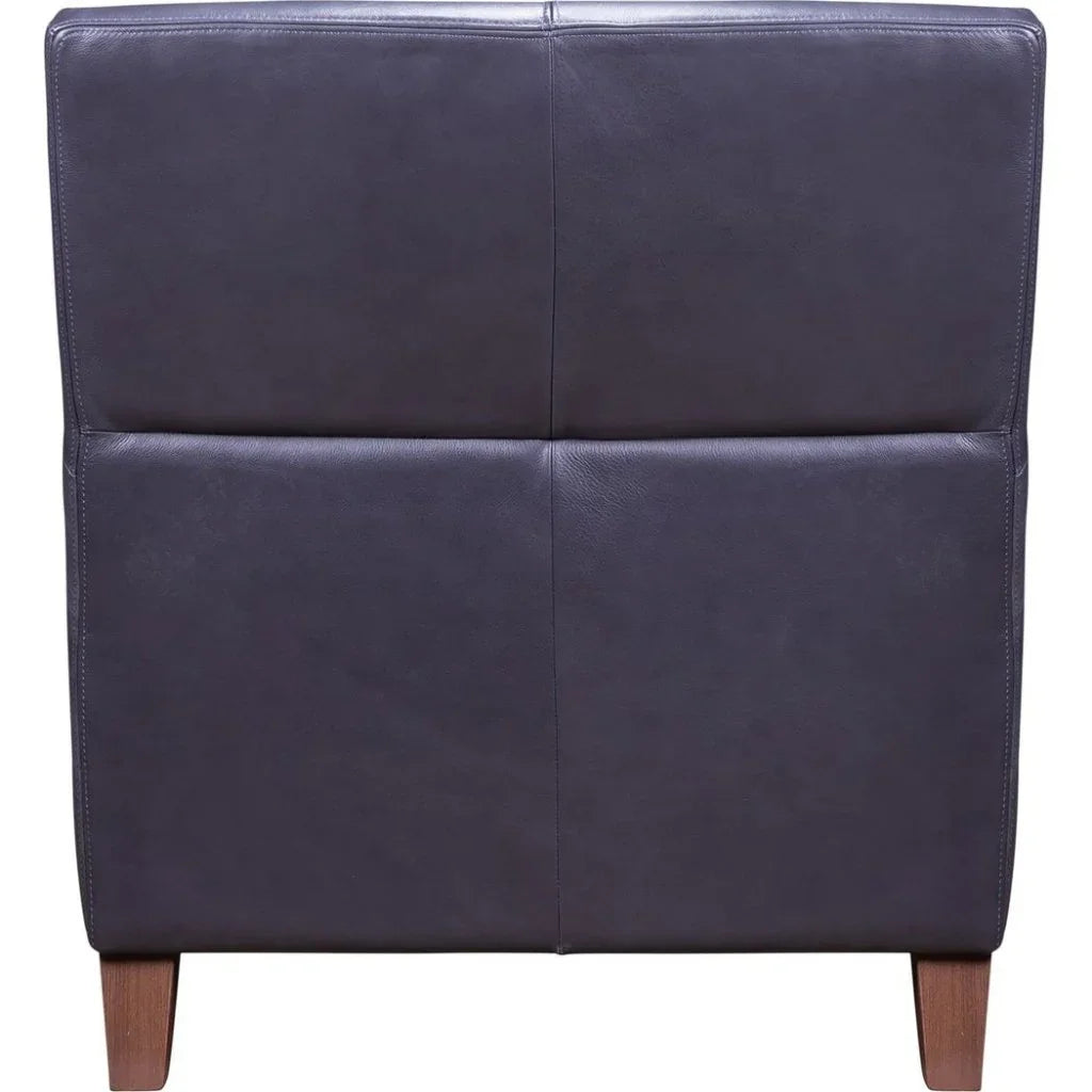 Palermo Luxurious Leather Comfort Chair - LOOMLAN - Club Chairs