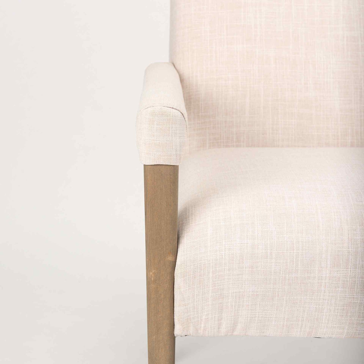 Palisades Cream Fabric Accent Chair
