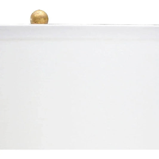 Palm Antique Gold Leaf Styled Iron Floor Lamp-Floor Lamps-Chelsea House-LOOMLAN