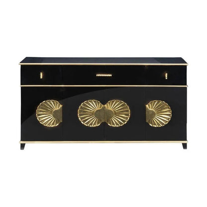 Palm Beach Black Buffet Cabinet - LOOMLAN - Chelsea House - Accent Cabinets