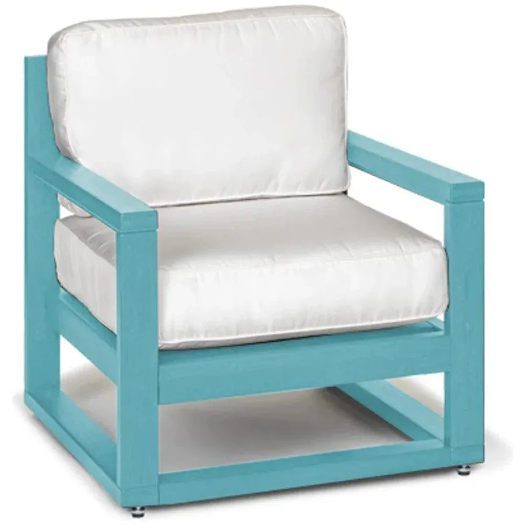 Palm Beach Poly Outdoor Lounge Chair Sunbrella Cushion-Outdoor Lounge Chairs-Breezesta-LOOMLAN