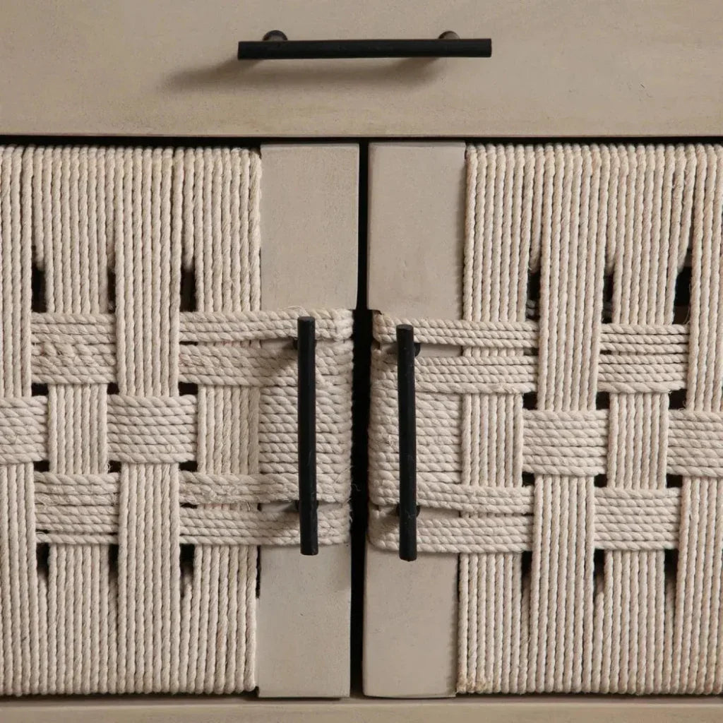 Palm Solid Wood 2 - Door, 1 - Drawer End Table Natural - LOOMLAN - Diamond Sofa - Side Tables