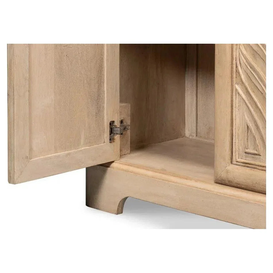 Palmieri Four Door Cabinet For Living Room - LOOMLAN - Sarreid - Sideboards