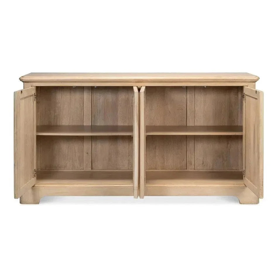 Palmieri Four Door Cabinet For Living Room - LOOMLAN - Sarreid - Sideboards
