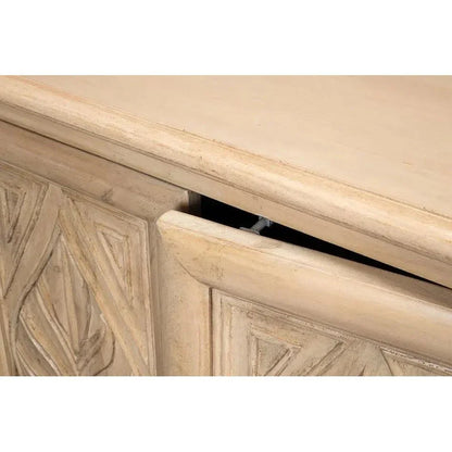 Palmieri Four Door Cabinet For Living Room - LOOMLAN - Sarreid - Sideboards