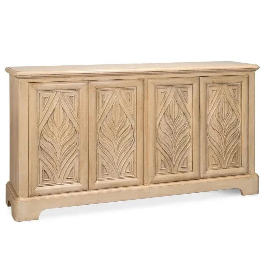 Palmieri Four Door Cabinet For Living Room - LOOMLAN - Sarreid - Sideboards