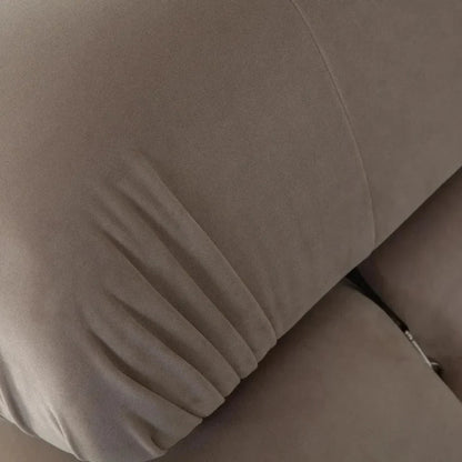 Paloma 2PC Modular 74 Sofa Mink Tan Velvet-Modular Sofas-Diamond Sofa-LOOMLAN