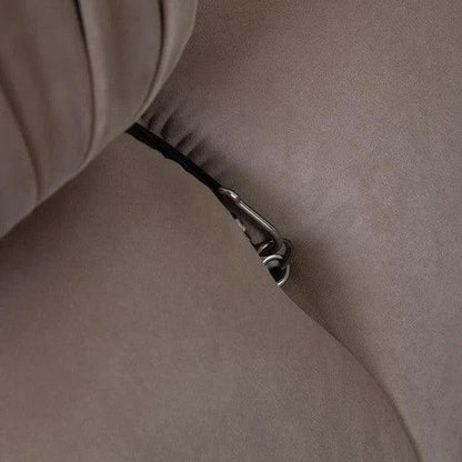 Paloma 2PC Modular 74 Sofa Mink Tan Velvet-Modular Sofas-Diamond Sofa-LOOMLAN