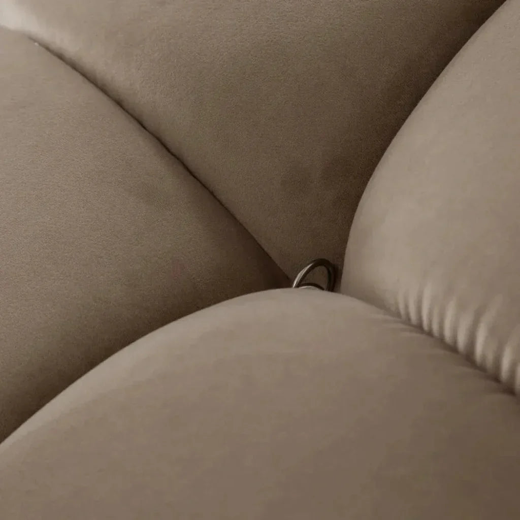 Paloma 3PC Modular 111 Sofa Mink Tan Velvet-Modular Sofas-Diamond Sofa-LOOMLAN