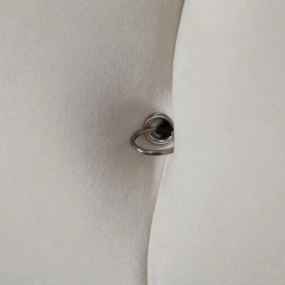 Paloma 5PC Corner Sectional Light Cream Velvet - LOOMLAN - Diamond Sofa - Sectionals