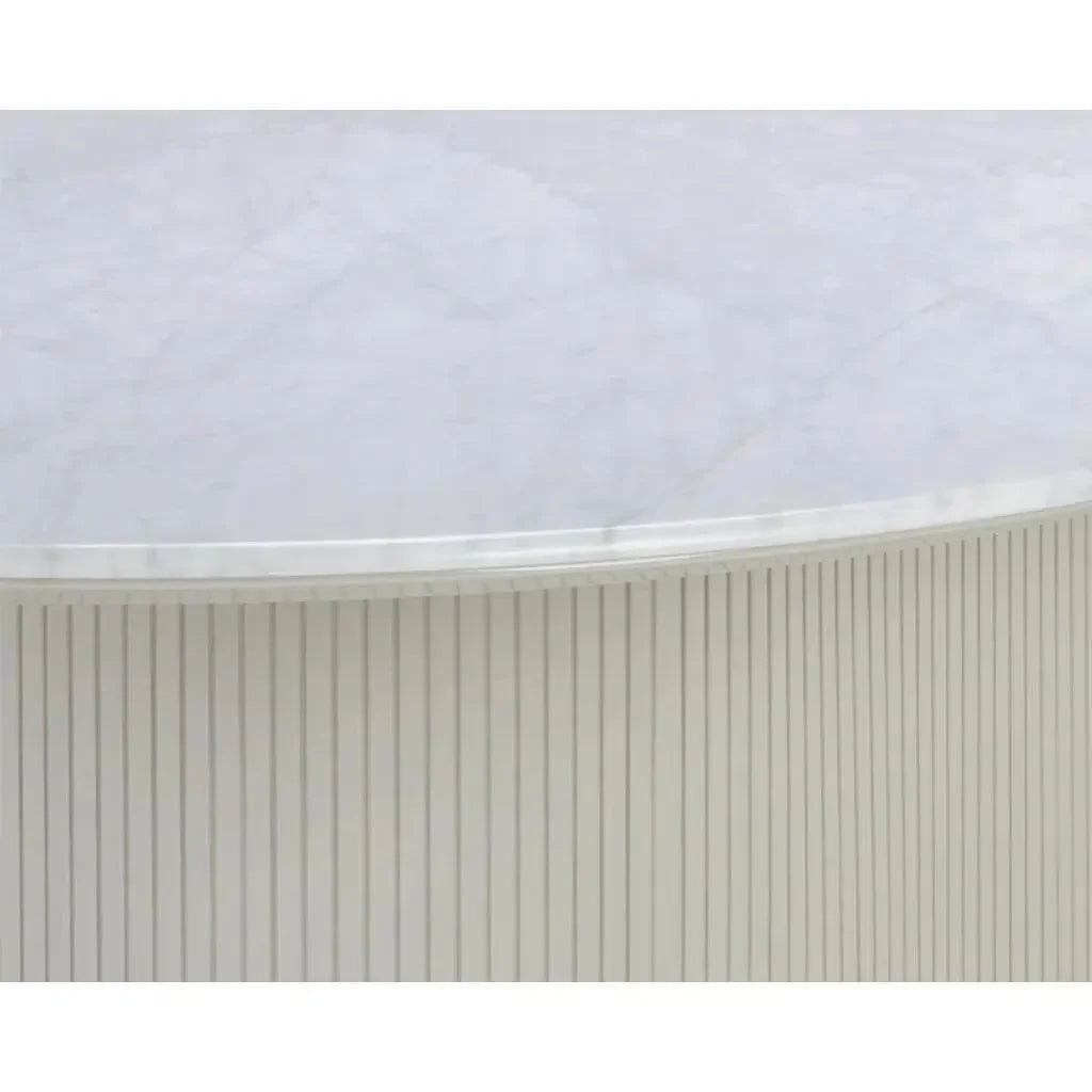 Paloma Marble Top Oval Dining Table-Dining Tables-SUNPAN-LOOMLAN