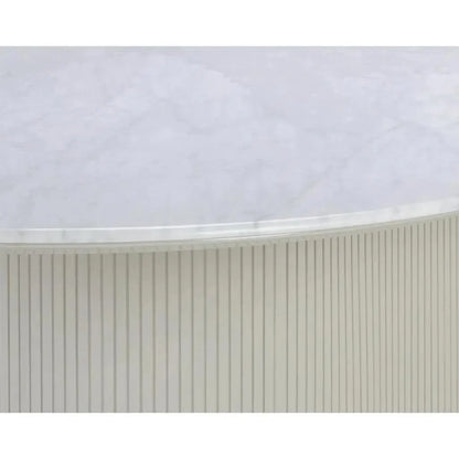 Paloma Marble Top Oval Dining Table-Dining Tables-SUNPAN-LOOMLAN