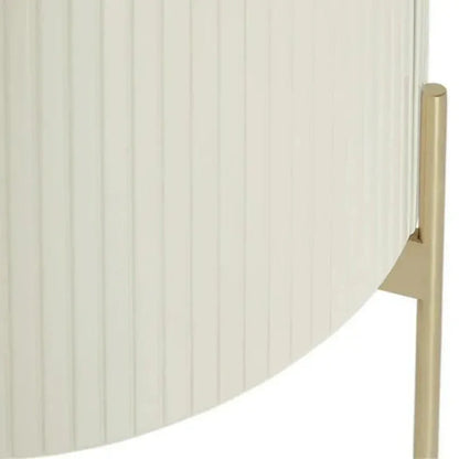 Paloma Steel Based Wooden End Table - LOOMLAN - SUNPAN - Side Tables