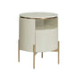 Paloma Steel Based Wooden End Table - LOOMLAN - SUNPAN - Side Tables